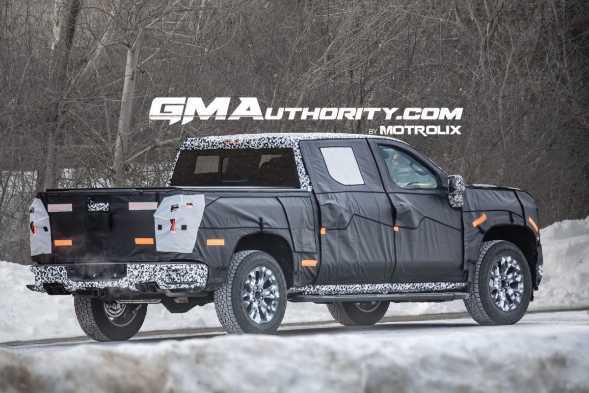 Next Gen 2027 Chevy Silverado Prototype Spied Testing Photos