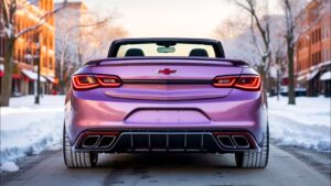 2026 Chevrolet Impala Convertible Finally Revealed Never Seen Before