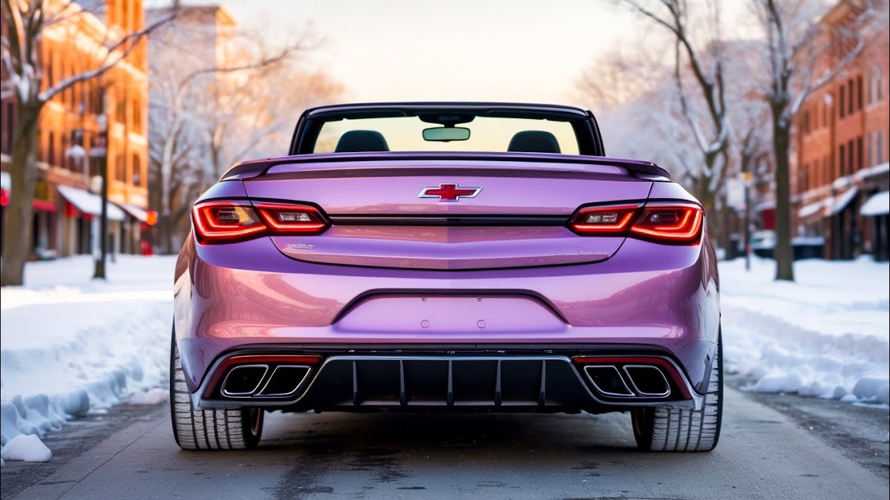 2026 Chevrolet Impala Convertible Finally Revealed Never Seen Before 