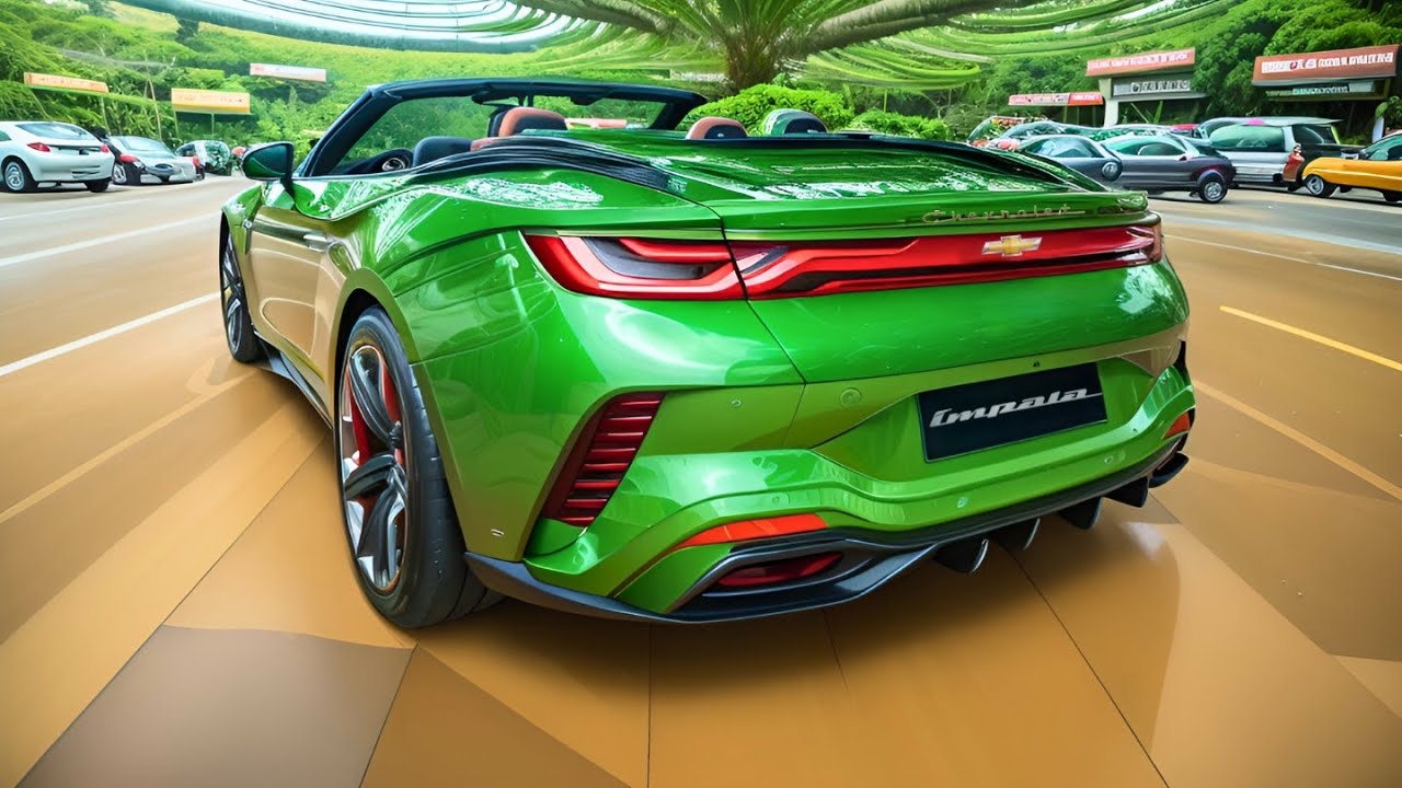 2026 Chevrolet Impala Convertible The Most Luxurious Convertible Car 