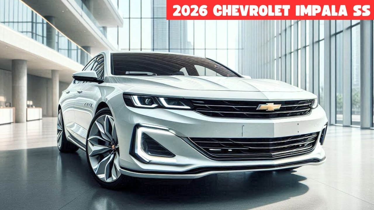 2026 Chevrolet Impala SS Finally Is Here FIRST LOOK YouTube