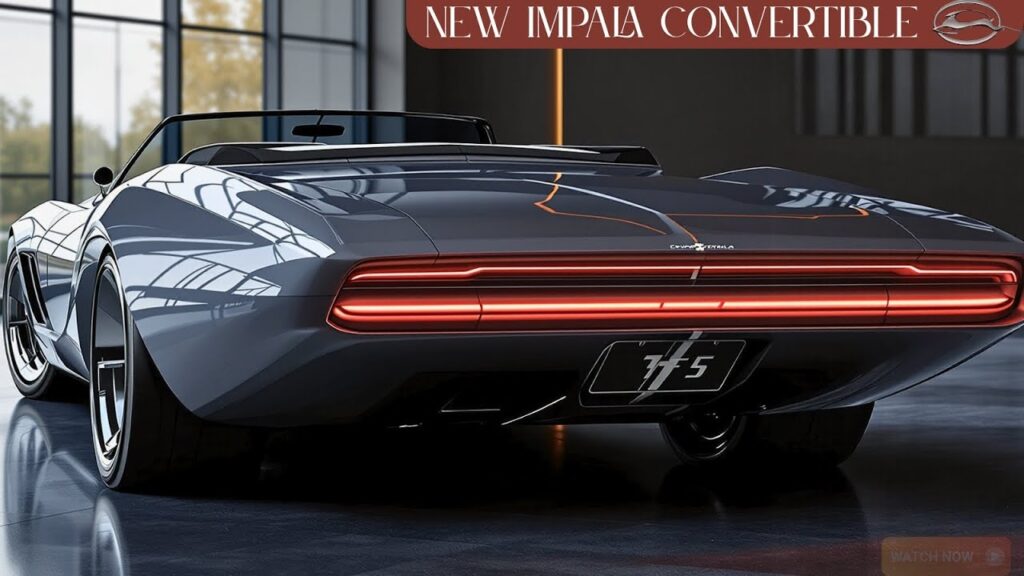 Chevrolet s Big Comeback 2026 Chevrolet Impala Convertible First