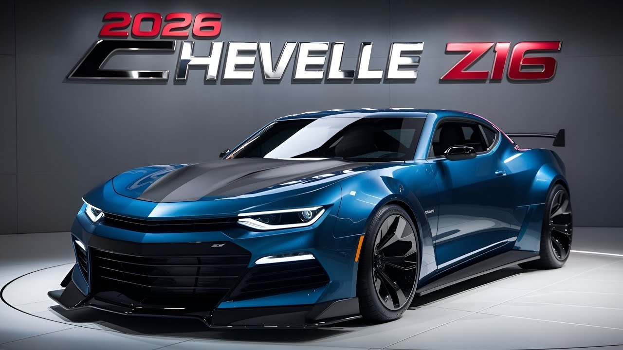 First Look At The 2026 Chevy Chevelle Z16 Power And Style Combined 