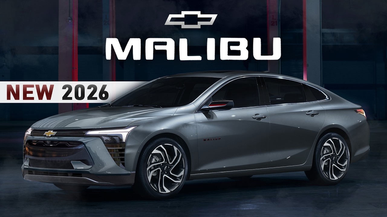 New 2026 Chevrolet Malibu FIRST LOOK At The 2nd Facelift Or Next 